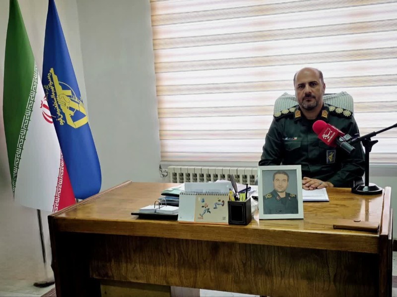 نشست خبری فرمانده سپاه ناحیه صحنه به مناسبت گرامیداشت دهه مبارک فجر   