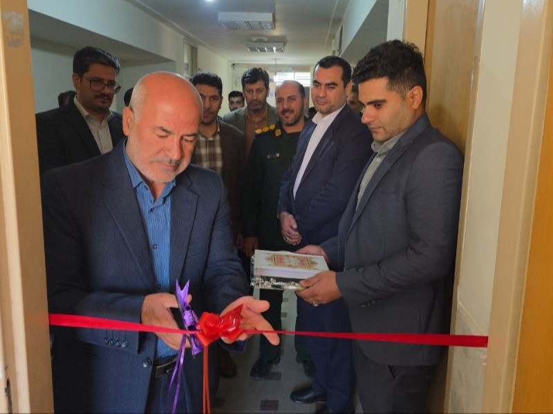 افتتاح و نام گذاری کانون بسیج حقوق‌دانان سپاه ناحیه صحنه در دادگستری این شهرستان بنام شهید حقوق‌دانان بسیجی سیدمجید نجفی