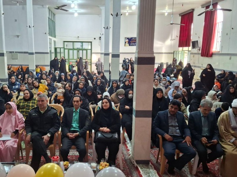 مراسم باشکوه ولادت حضرت فاطمه زهرا (س) در صحنه برگزار شد