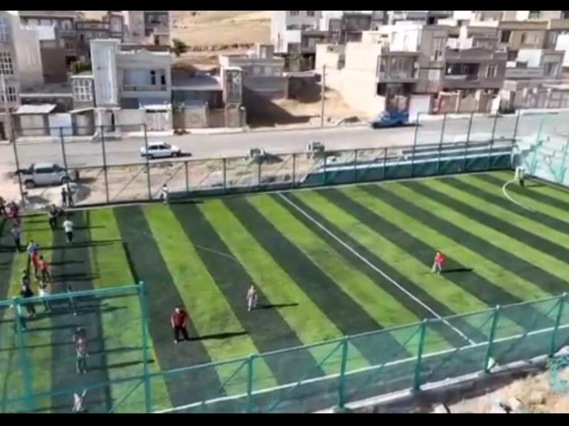 بهره برداری اولین زمین استاندارد چمن مصنوعی پارک کودک شهرک امام رضا (ع) بهره برداری اولین زمین استاندارد چمن مصنوعی پارک کودک شهرک امام رضا (ع)